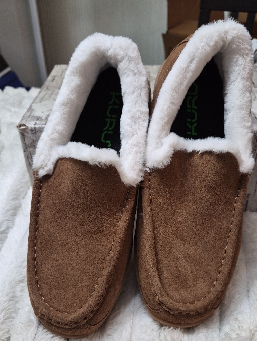 Kuru Loft Men's Sz 10 M Orthopedic Slippers $149 - Picture 3 of 7